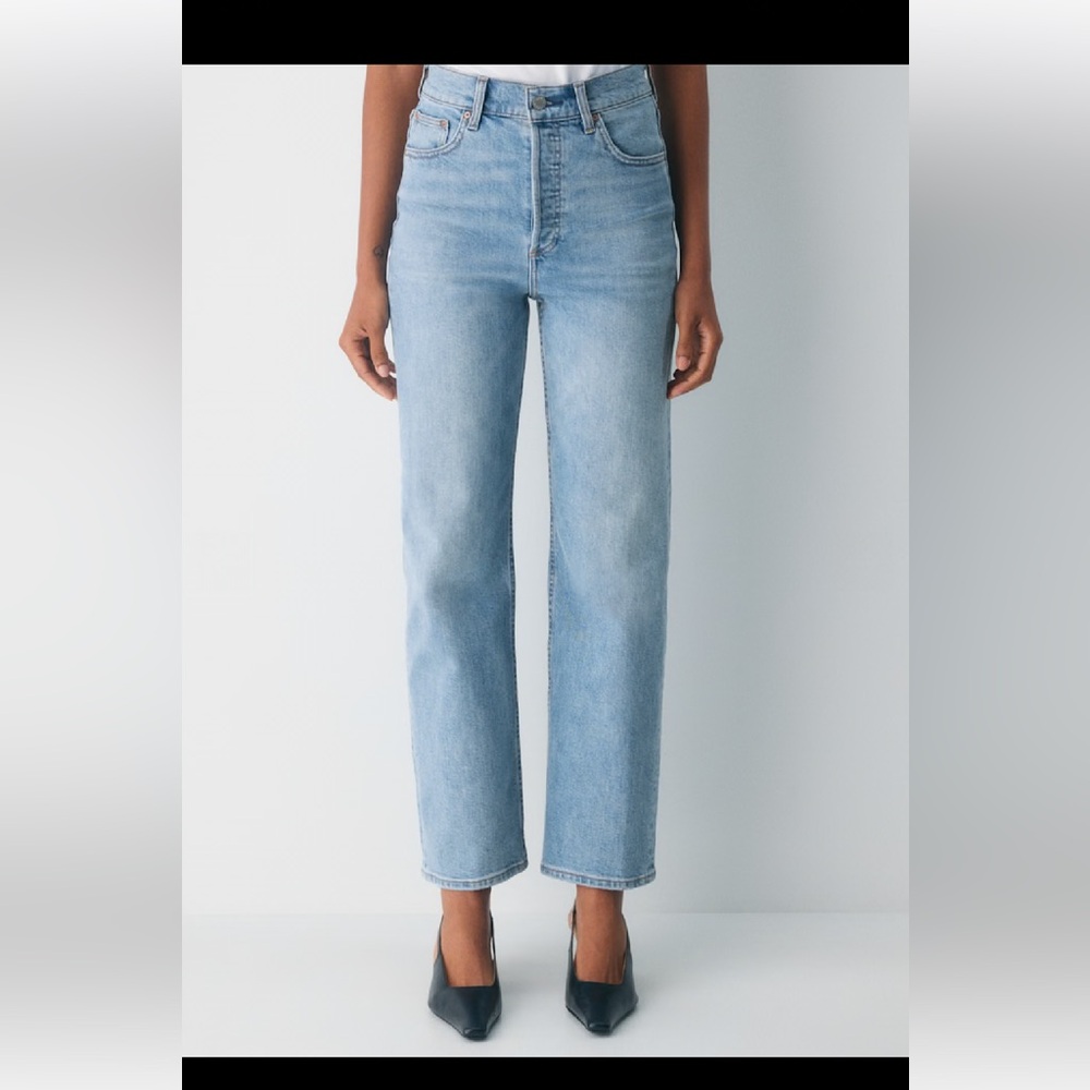 Aritzia Denim Forum Arlo Hi-rise Straight Jean